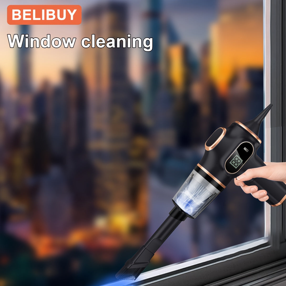 Uzun batareya quvvati, ko‘p funksiyali, uy va avtomobil uchun simsiz qo‘l yuvish qurilmasi