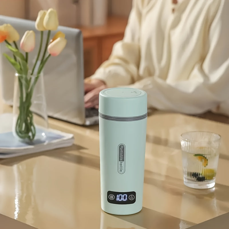 Electric Water Bottle Portable Mini 300W 500ml Safe Auto Shut-Off