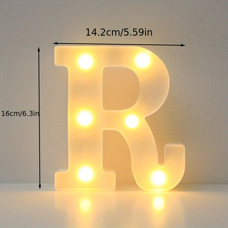 LED Alphabet Letter Lights for Home Decor Wedding Birthday Christmas Party