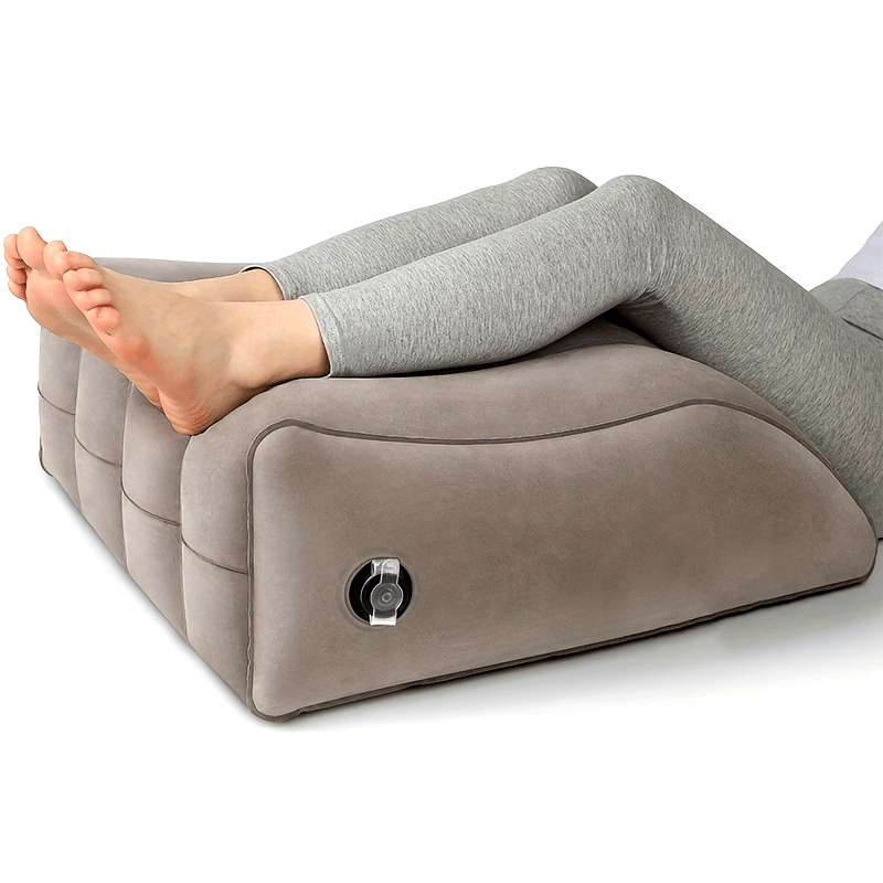 Inflatable Wedge Pillow for Legs and Knees Soft Support Cushion for Relaxation