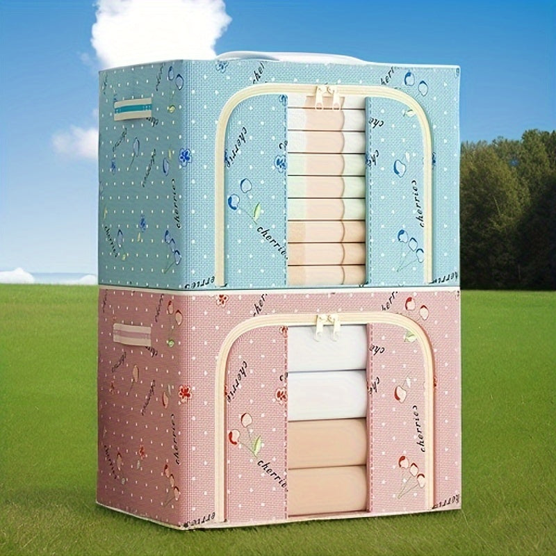 Bolsa de almacenamiento de tela Oxford impermeable de gran capacidad para organización estacional bajo la cama