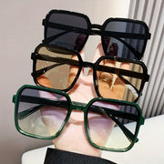 Gafas cuadradas para mujer estilo Y2K, coloridas, para eventos al aire libre y festivales