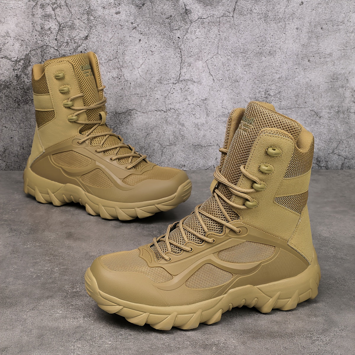 Women Winter Tactical Boots Slip-Resistant Lightweight Warm Hiking Shoes