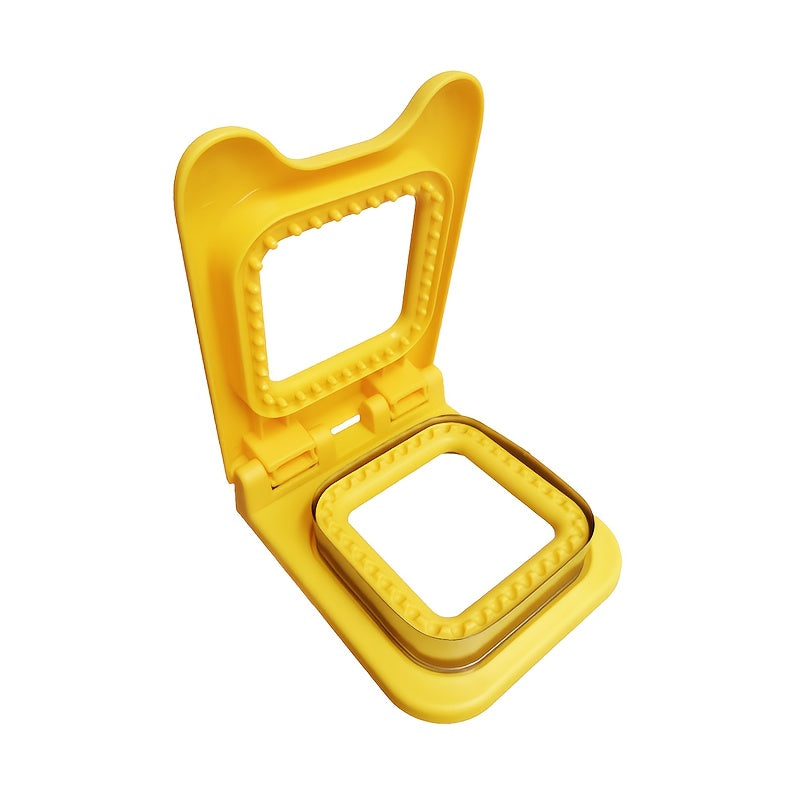 Stainless Steel Sandwich Cutter Kitchen Tool for Baking Bread Toast