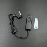 Black ARGB Remote Control for Fan LED Lights Multicolor Mode USB Powered