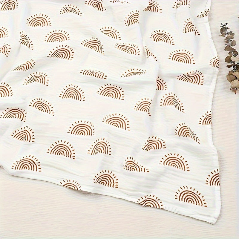 Manta de muselina ultra suave para envolver, 119cm x 109cm para bebés y niños pequeños