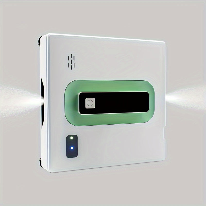 Smart Window Cleaning Robot with Dual Spray Remote Control Rechargeable Battery Quiet Operation