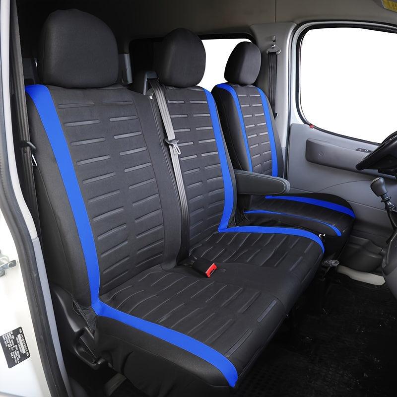 Universal Truck Van Bus Front Seat Cover Waterproof Durable Black