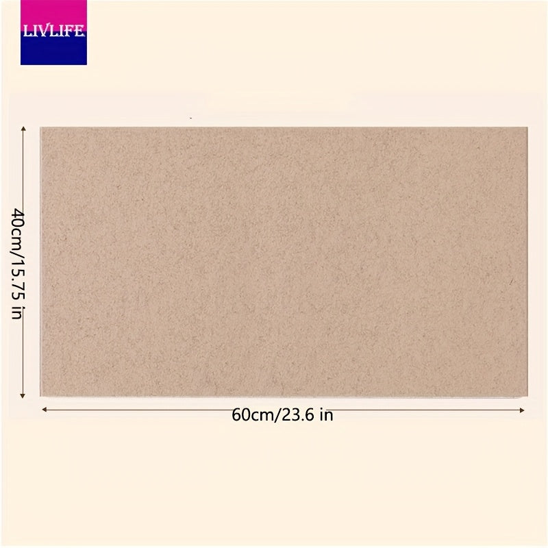 Large Foldable Ironing Pad with Thick Wool Surface 23.6x47.2 Inches