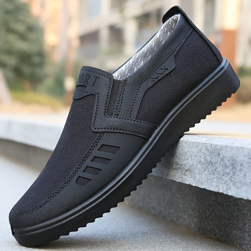 Men's Slip-On Sneakers Non-Slip Sole Casual Outdoor Sports Low Top