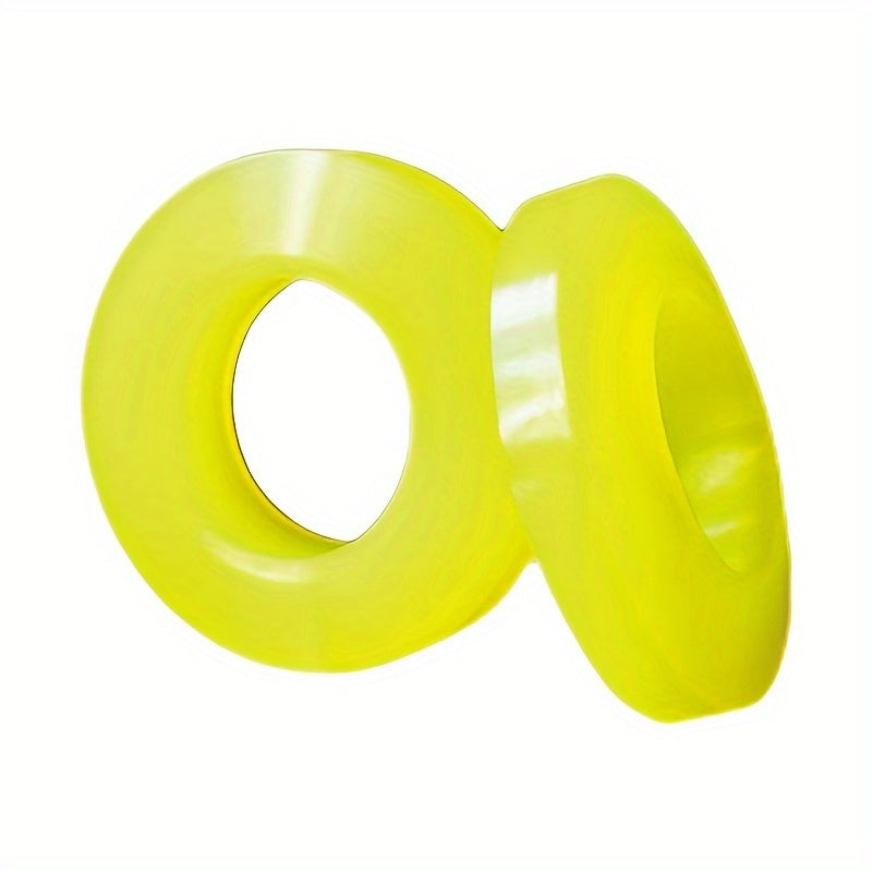 2-Pack Universal Rubber Shock Absorber Mounts for Suspension Damping