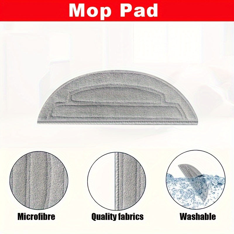 Аксессуары для роботизированной пылесоса S8 Maxv Ultra включают 2 основные щетки, 6 боковых щеток, 4 фильтра, 4 мешка для пыли и 8 тряпок. Изготовлены из пластика, батарея не требуется.