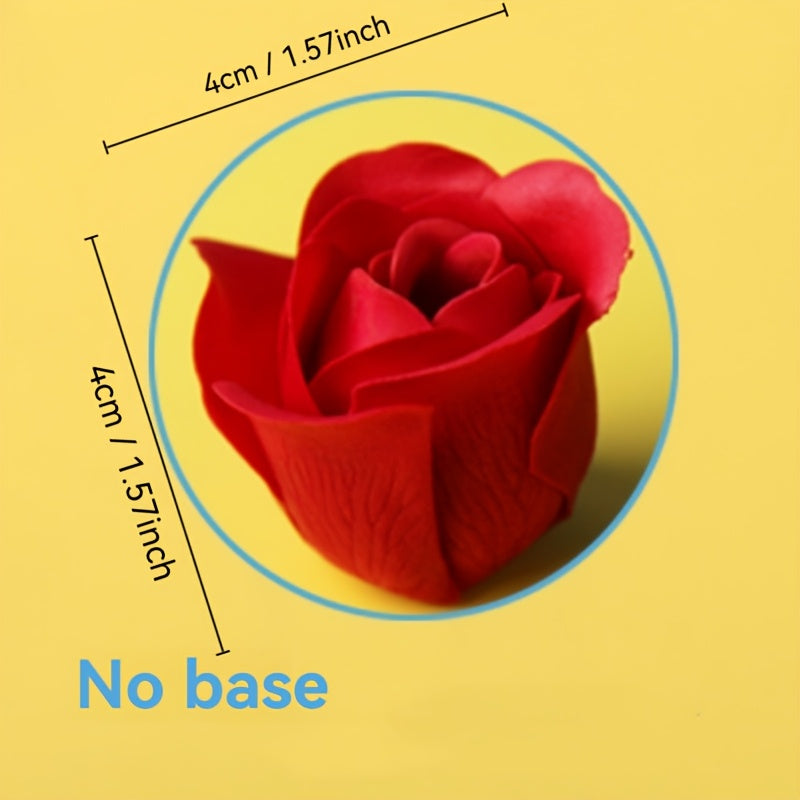 81 Artificial Everlasting Roses Box for Valentine's Day Wedding Decor and Photos