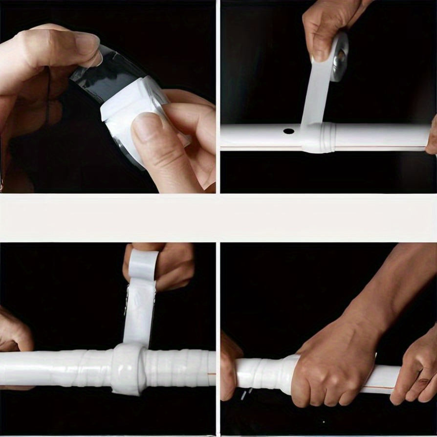 Silicone Leak Repair Tape Waterproof Sealant for Pipes White