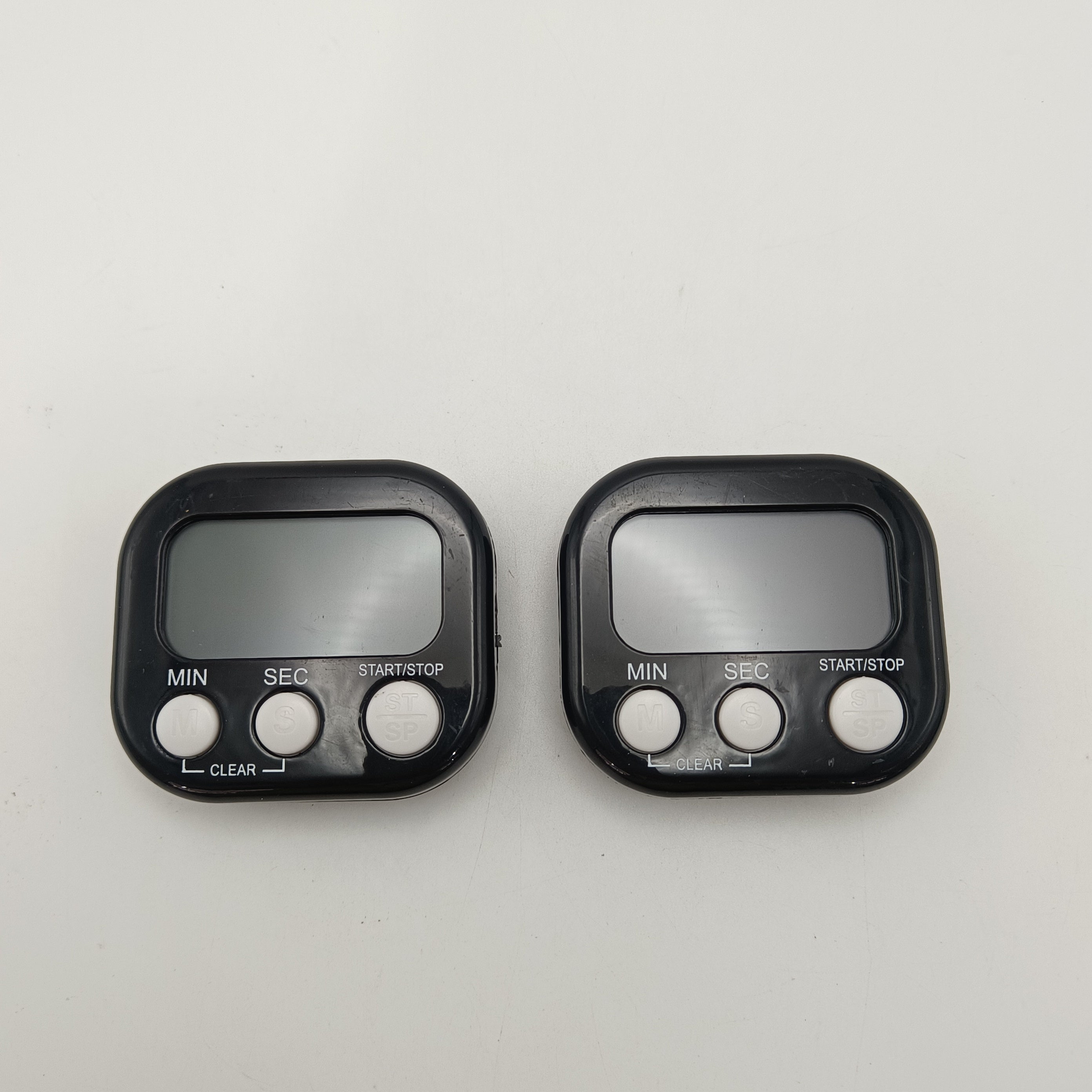 2-Pack Digital Kitchen Timer with Magnetic Backing for Cooking Baking Sports Games Office