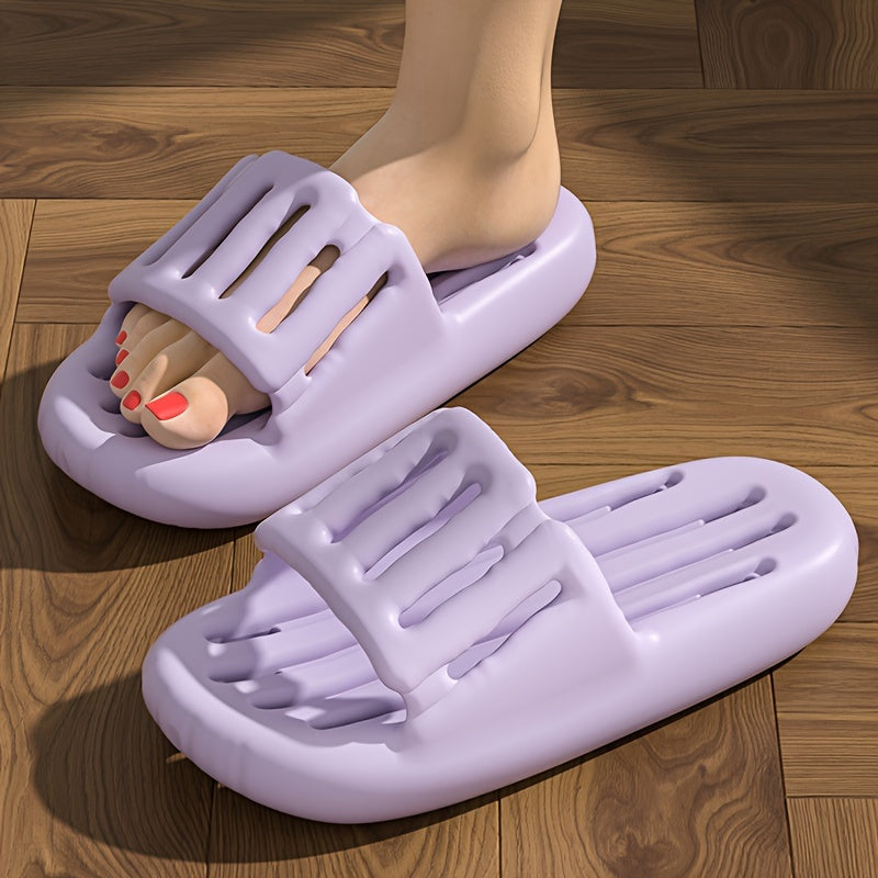 Women's Quick-Dry EVA Slide Sandals Open-Toe Summer Indoor Outdoor