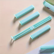 Oshxonada turli plastik va meva sumkalarini muhrlash va tartibga solish uchun 6 ta oziq-ovqat sumkasi kliplari to'plami