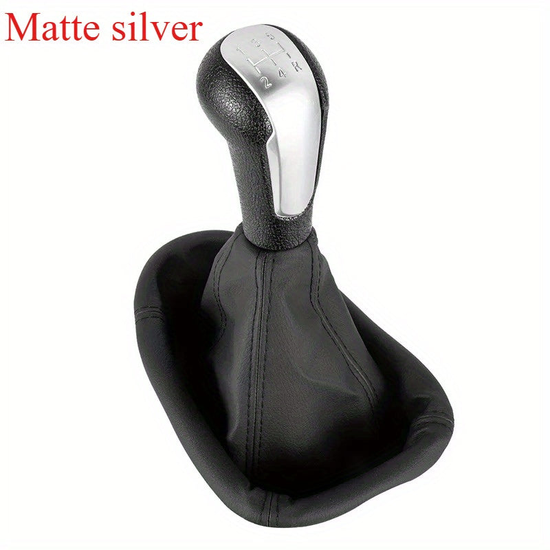 Car Gear Shift Knob Lever Gaiter Cover ABS Chrome 5 Speed Manual