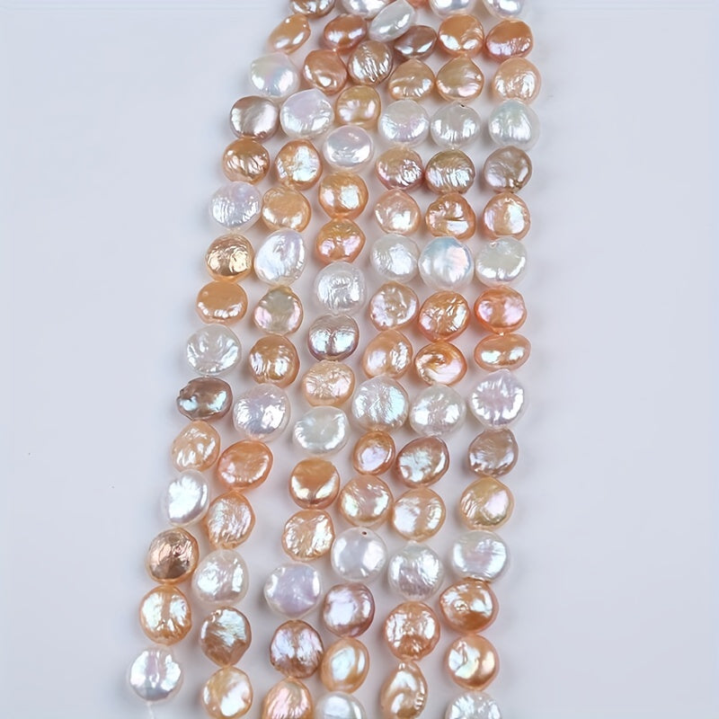 Freshwater Pearl Beads Strand 11-12mm Mixed Colors Jewelry Making Supplies