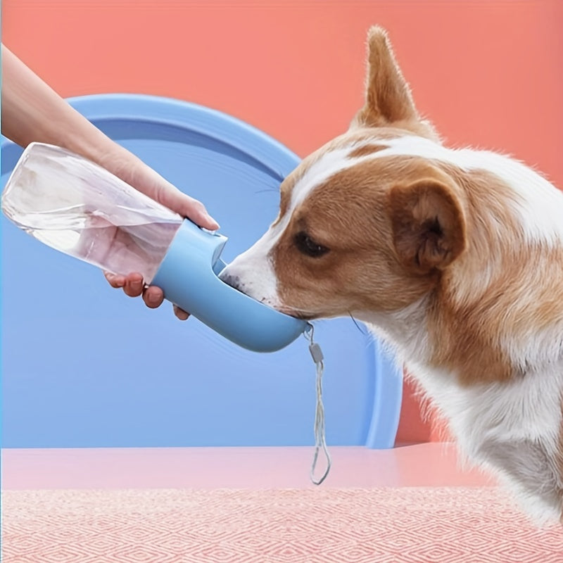 Portable Dog Water Bottle with Cup for Easy Feeding and Drinking