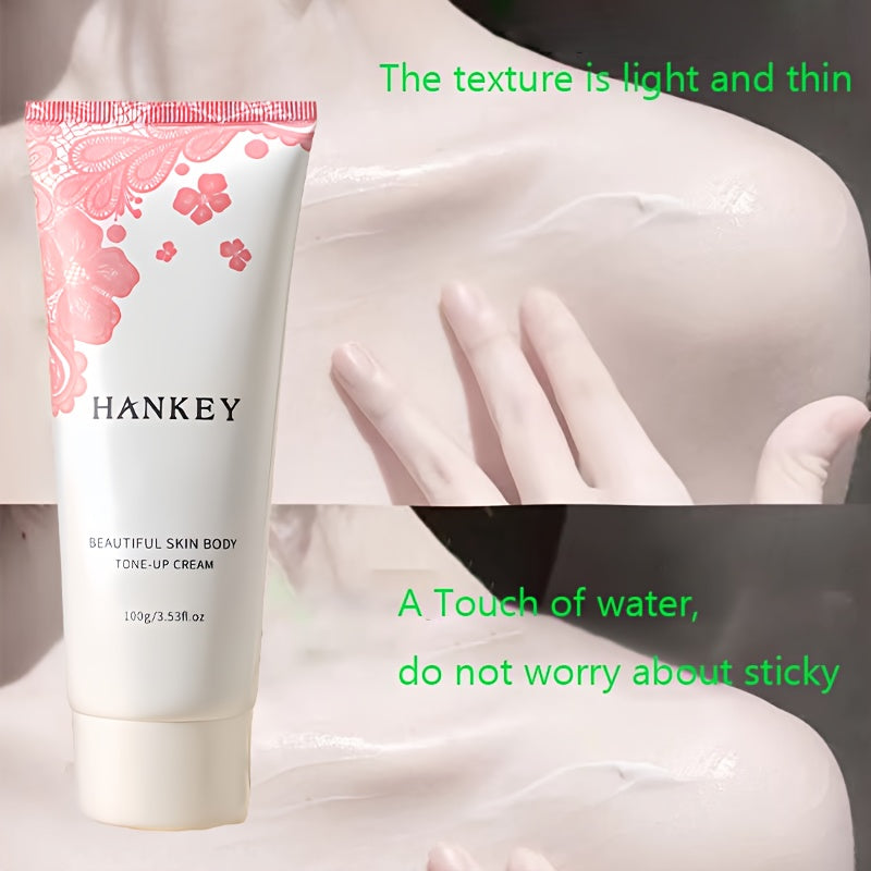 Unisex Body Cream 100g Hypoallergenic Moisturizing Brightening Glycerin Niacinamide Cherry Blossom Scent