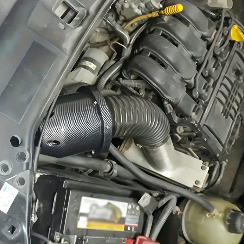 Universal Carbon Fiber 3 Inch Car Air Intake Filter High Flow 76mm