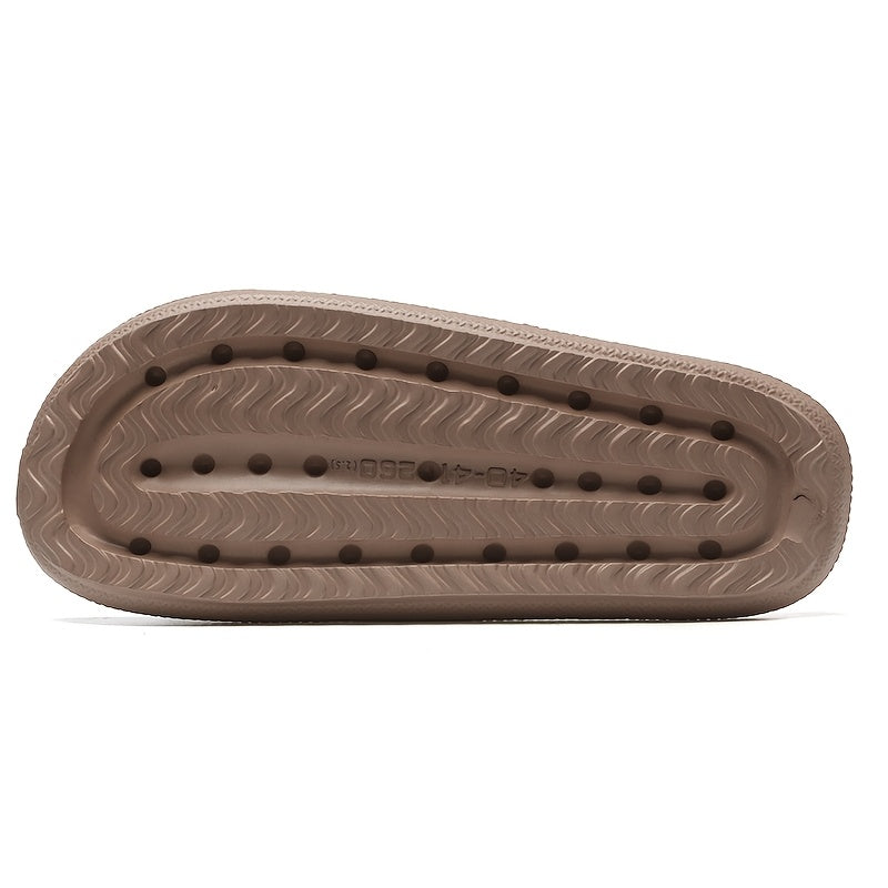 Women's Summer Slides with Thick Soles Non-Slip Flat Heel EVA Round Toe