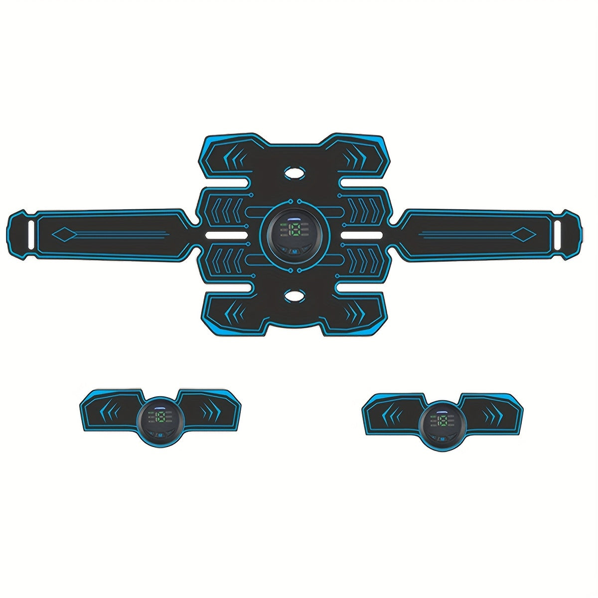 WOFLEND EMS & TENS - Qayta zaryadlanadigan, 6 rejim, 18 intensivlik darajalari, Uy va ofisda foydalanish uchun ideal, Ajoyib ta'til sovg'asi, Zamonaviy texnologiya, Mustahkam qurilish.