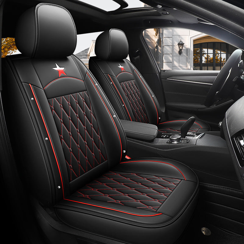 Universal Full Coverage SUV Seat Cover Waterproof Durable Black