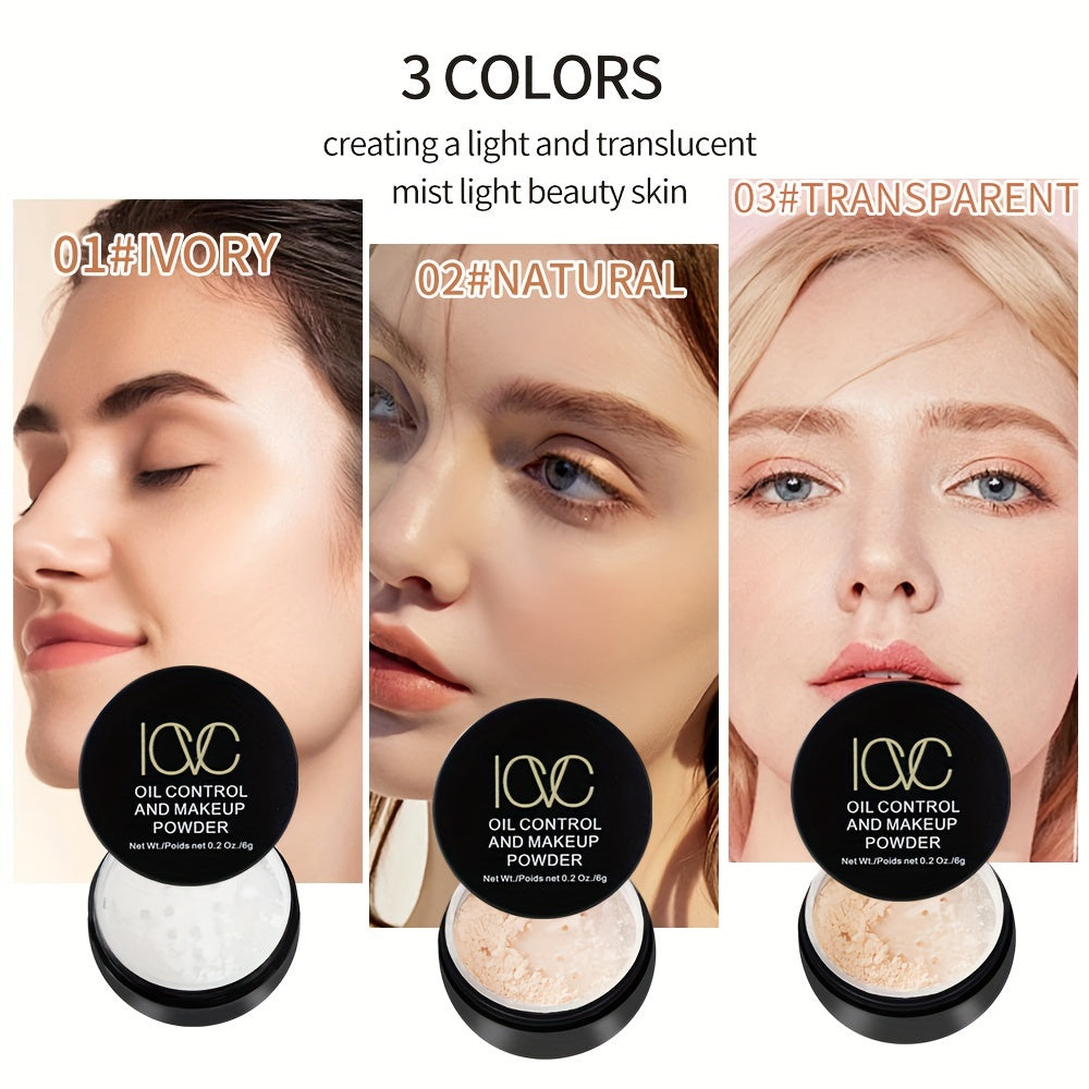 Ayollar uchun erkin kukun, yog'ni nazorat qilish, yorqinlik, yengil qamrov, barcha teri turlari uchun mos