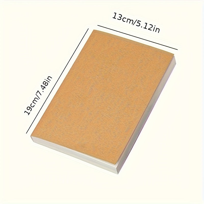 200 sahifali bo'sh daftar, yumshoq muqova, chiziqli skretchbook, chizish va loyihalash uchun