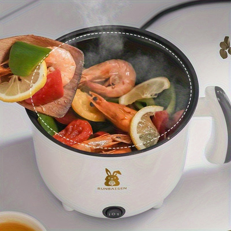 Kichik ovqatlar uchun qulay elektr issiq idishi, yotoqxona uchun, ko‘p maqsadli, PP material