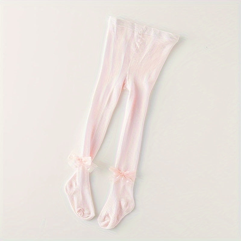 Girls' Summer Mesh Thin Tights Set of 1/2/3 for Little Girls Cotton Comfortable Outdoor