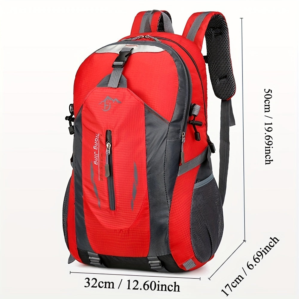 40L Outdoor Travel Backpack for Hiking and Sports Lightweight Adjustable Nylon