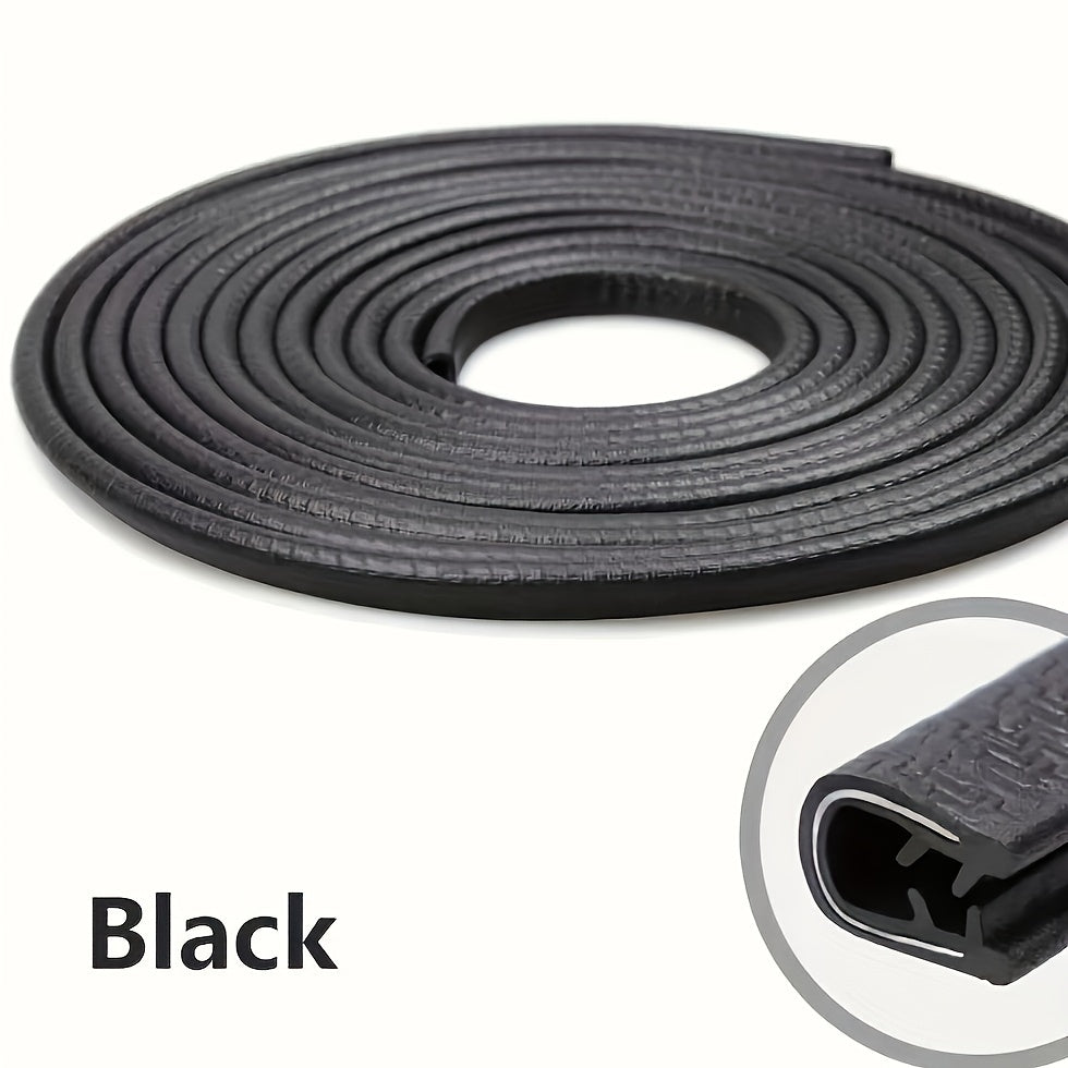 Universal Car Door Edge Protector Rubber U-Shaped Anti-Scratch Seal Strip
