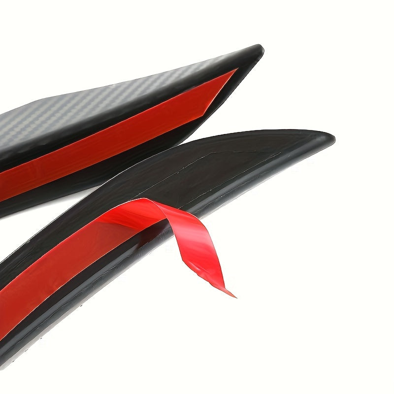 Universal Car Front Bumper Lip Splitter Body Spoiler Diffuser Fins