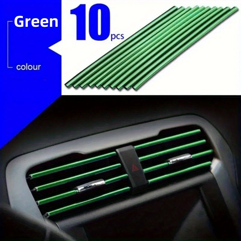 Universal Car Interior Air Conditioning Outlet Decorative Soft Strip