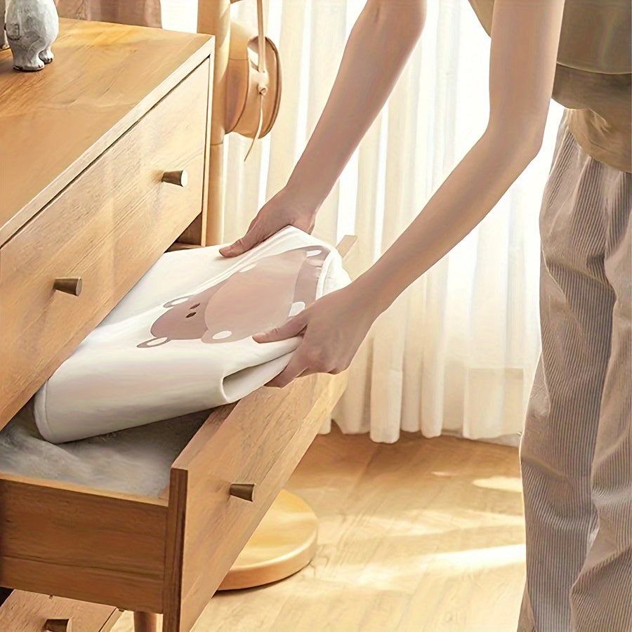 Kids Felt Storage Basket Toy Organizer Large Roomy Raw Polyester