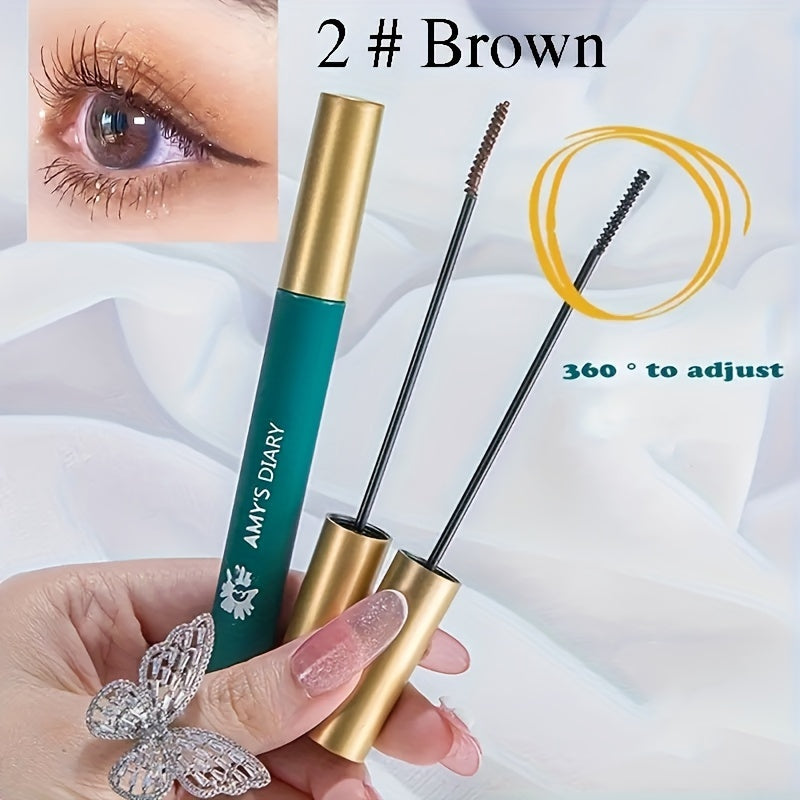 Waterproof Mascara for All Skin Types Long-Wearing Lengthening Curling
