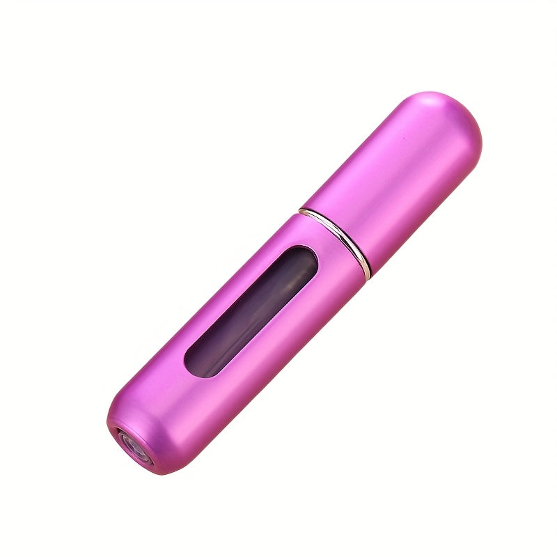 Uniseks alyuminiy yulduz shaklidagi sayohat uchun parfyum shishasi 5ML mini portativ spreyi