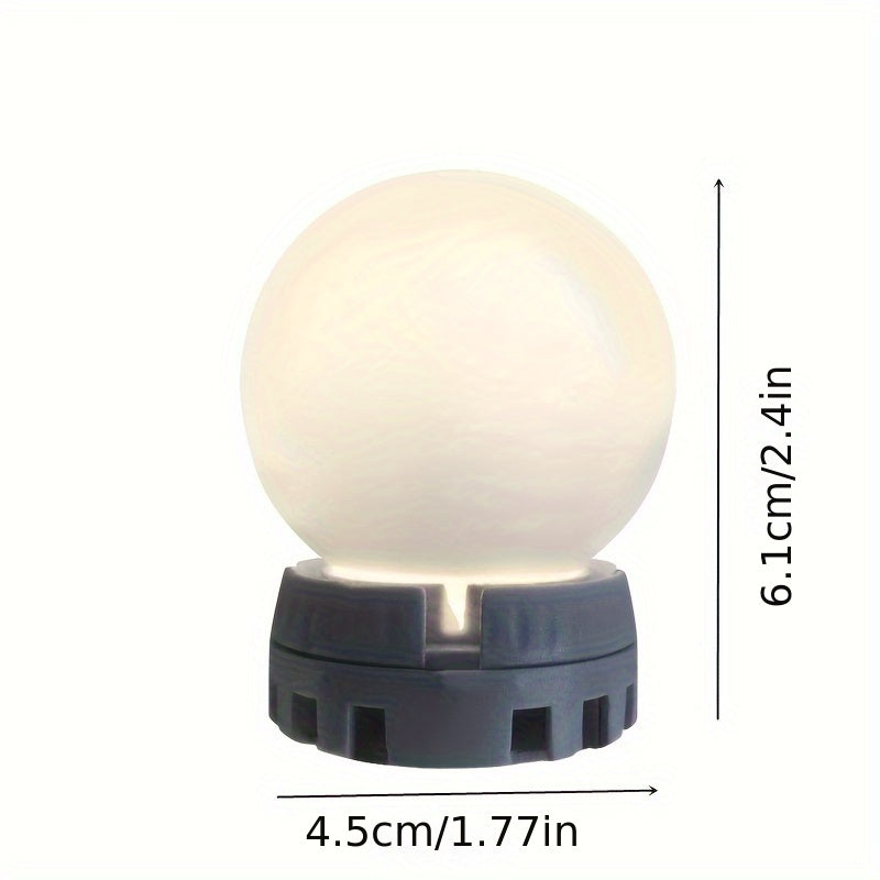 LED Makeup Mirror Lights with Dimmable USB Wall Lamp and Storage Wire