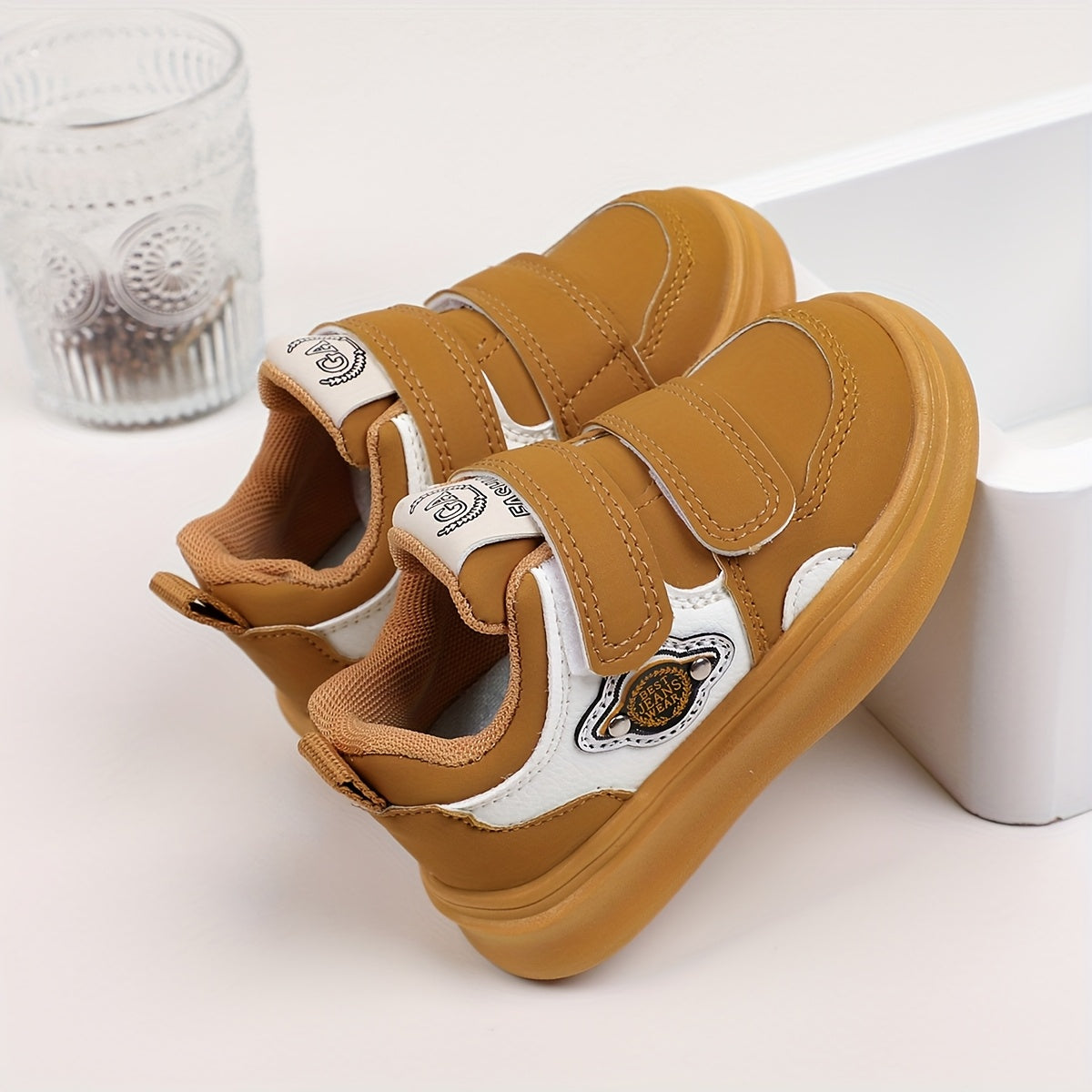 Детские кроссовки для мальчиков и девочек низкого верха дышащие искусственные материалы верх резиновая подошва повседневный стиль