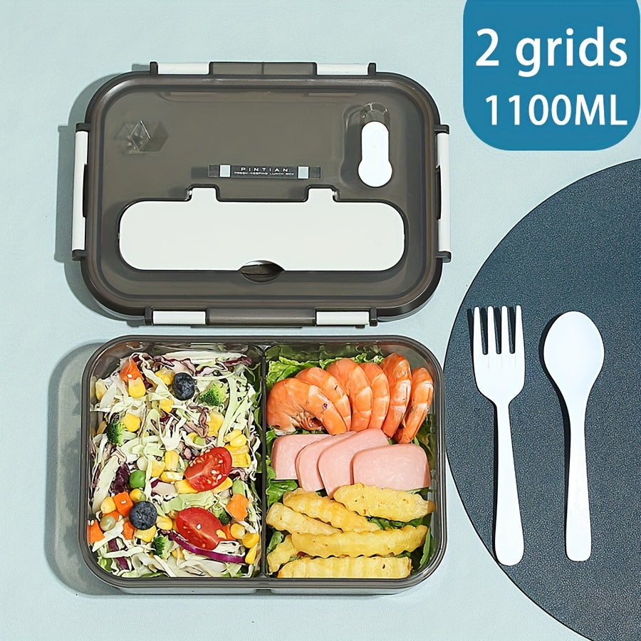 Microwave-Safe BPA-Free Plastic Lunch Box Leakproof Durable for Travel Camping Office