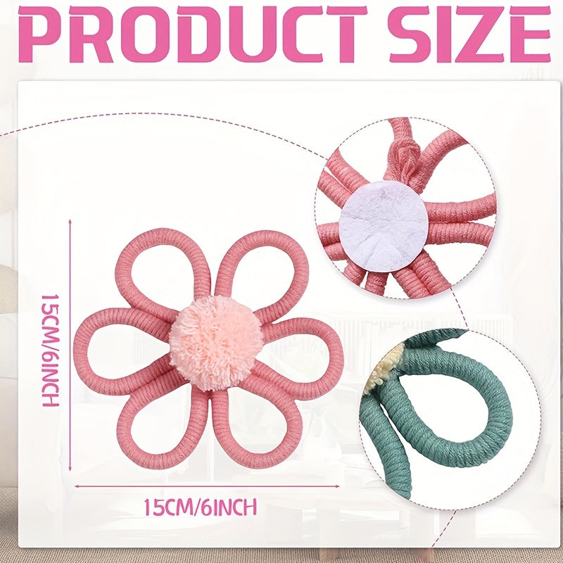 Daisy Boho devor osilgan makrame dekoratsiyasi bolalar xonasi, yotoqxona, o'yin xonasi uchun