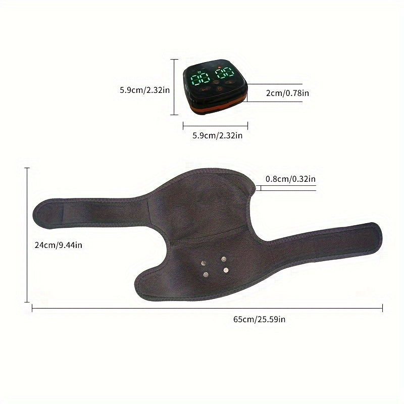 Wireless USB Heated Massager for Shoulders Knees Elbows Legs Rechargeable