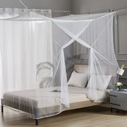 Double Bed Mosquito Net Rod Pocket Style for Dorms and Home, Machine Washable