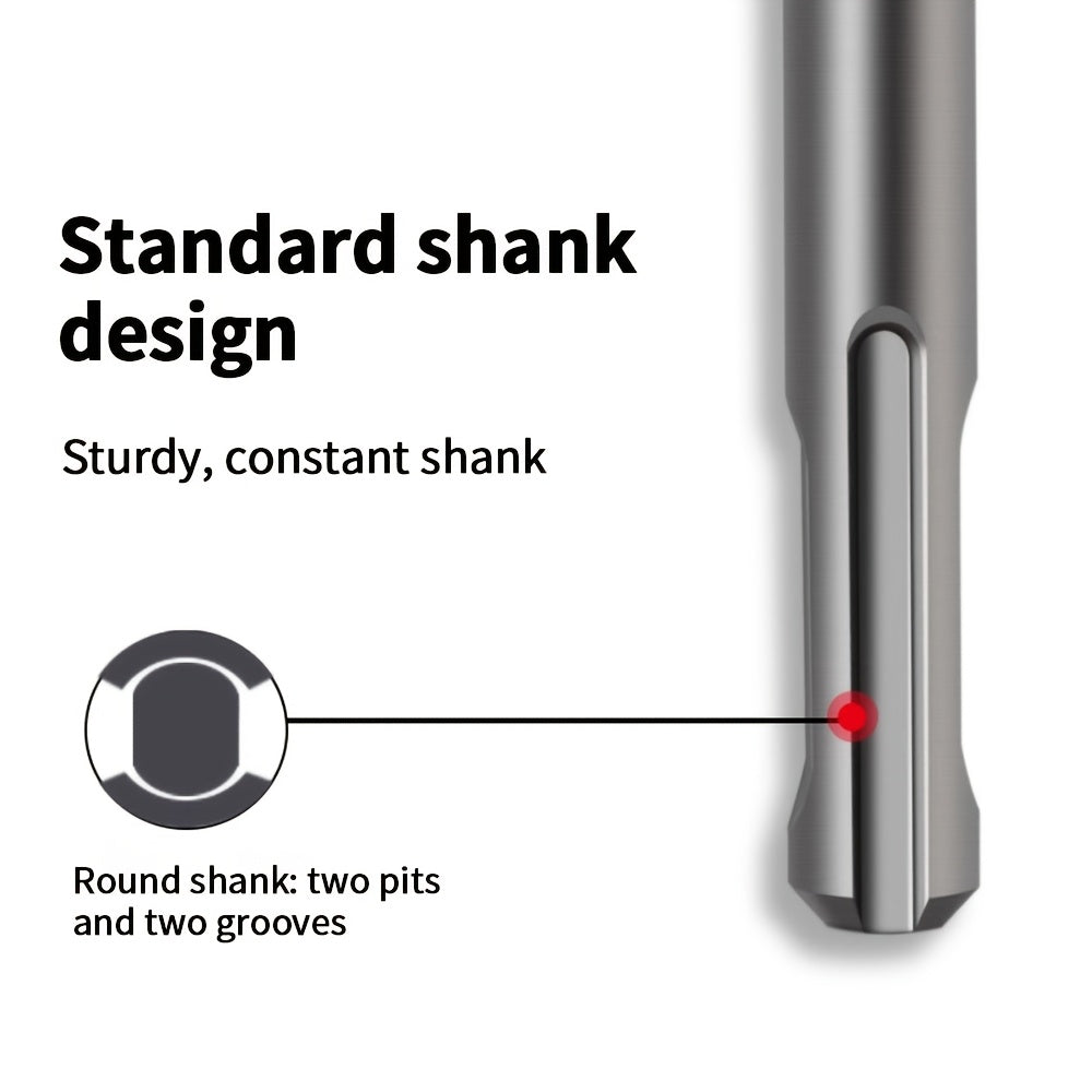 6-16mm Carbide Tip Hammer Drill Bit for Concrete Masonry 200mm