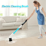 Беспроводная электрическая щетка для уборки с двойной скоростью, USB-зарядка, литиевая батарея, время работы 3 часа для пола, ванной комнаты, плитки