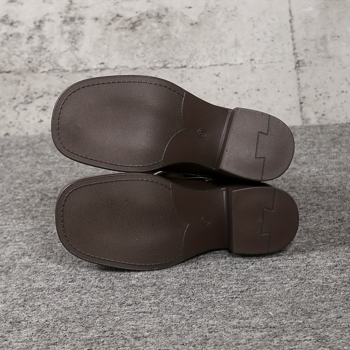 Women's Black Western Style Mid-Calf Lace-Up Boots with Chunky Heels