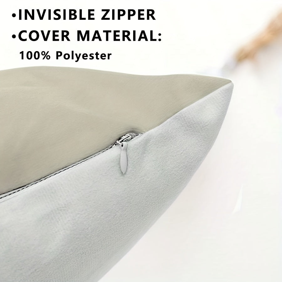 Personalized Red Heart Pillowcase Cover 45cm Square Love You Message